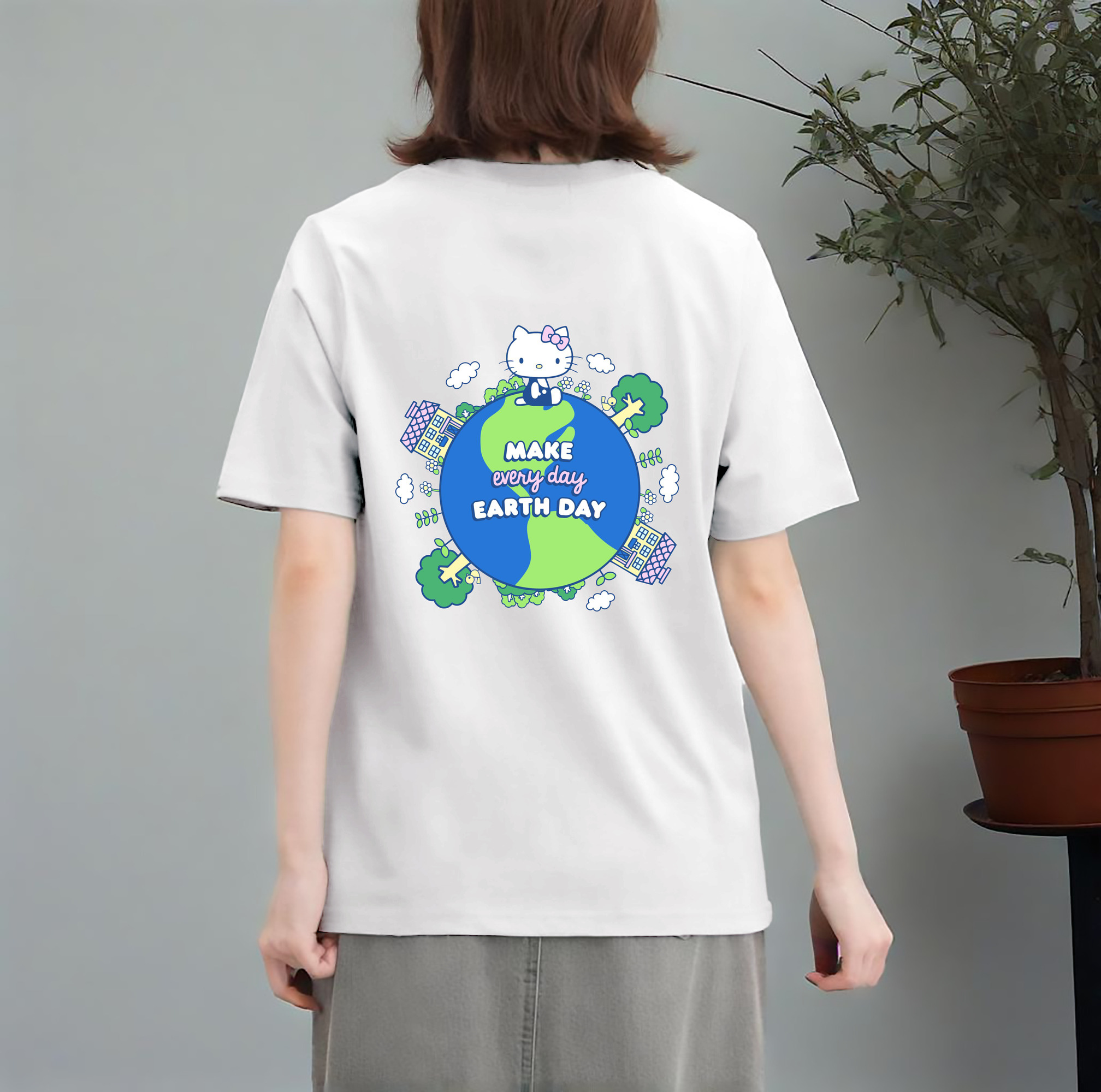 環境にやさしいハローキティ