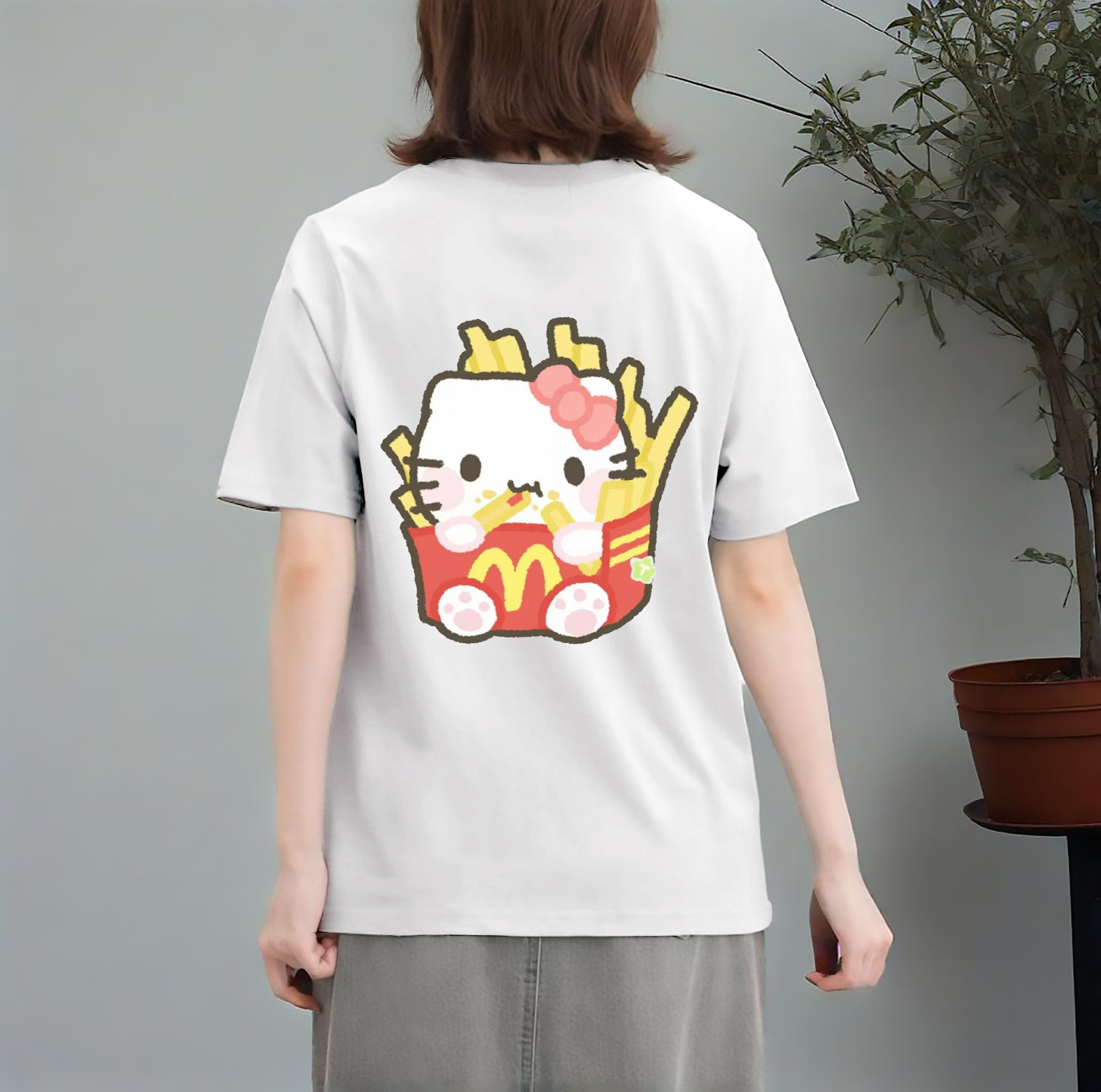 フライドポテトモチーフのハローキティ（