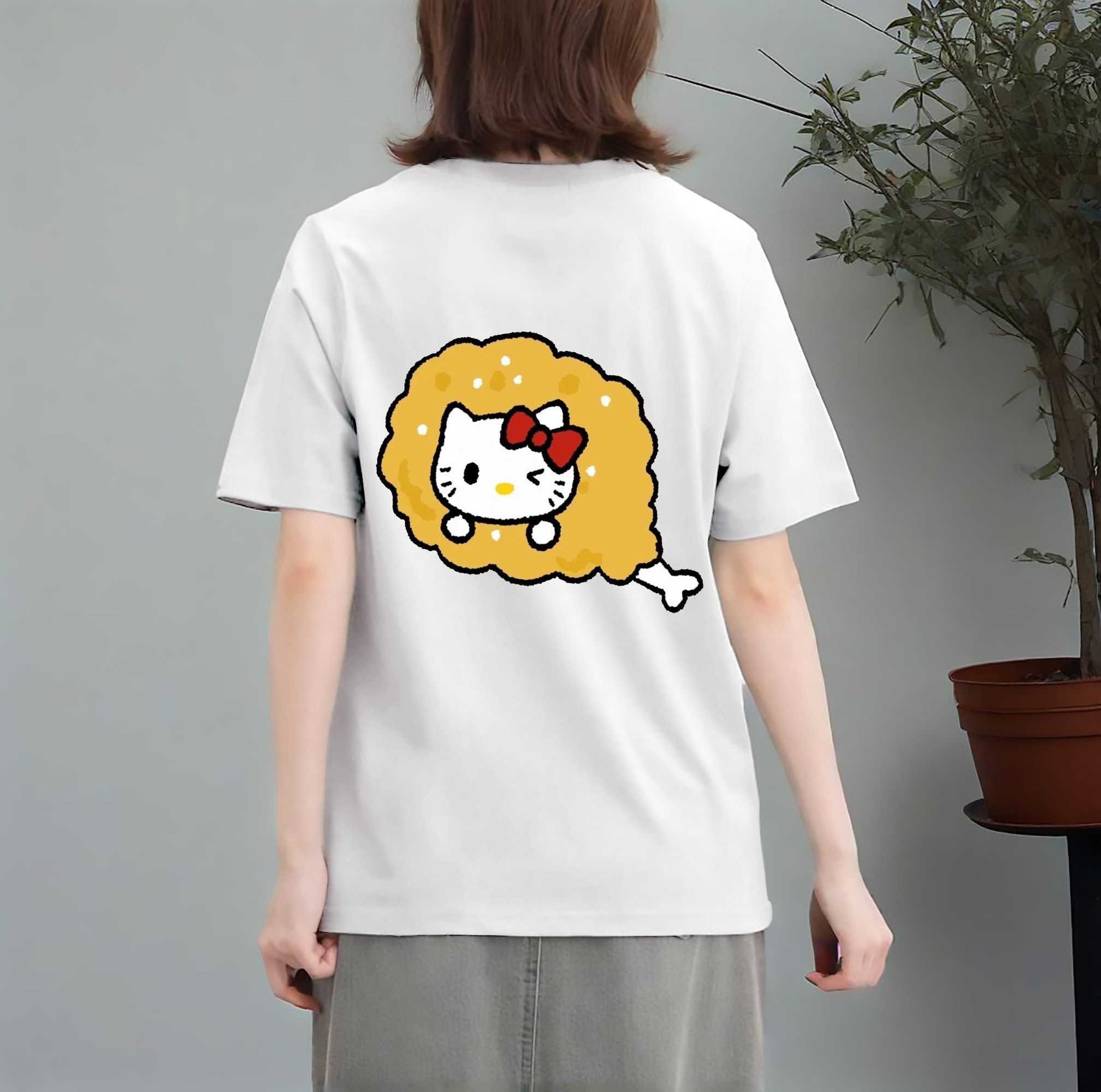 チキンになったハローキティ