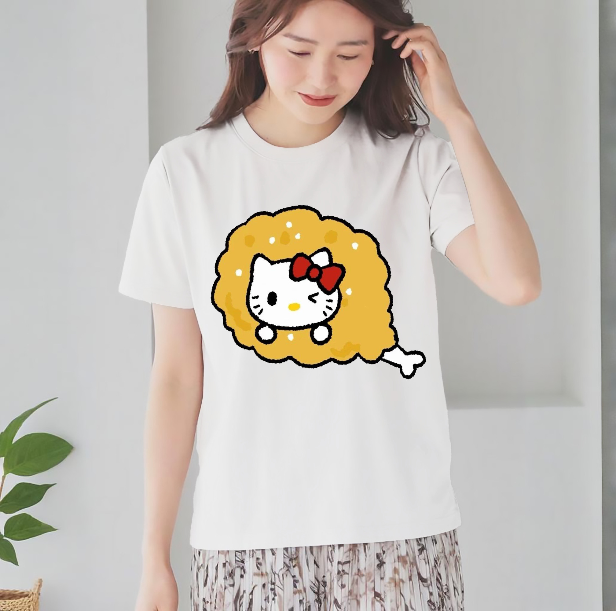 チキンになったハローキティ