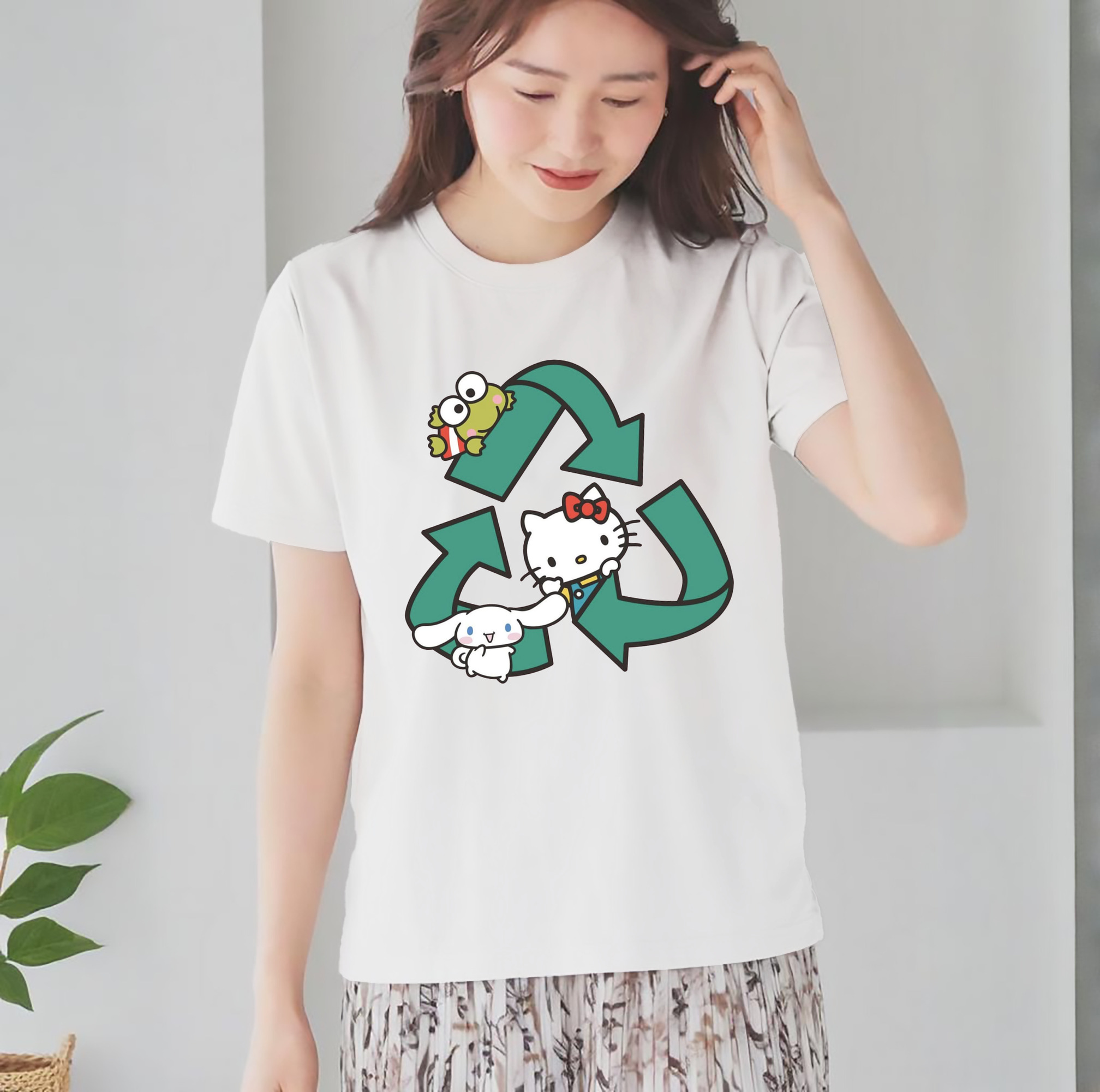 環境にやさしいハローキティ